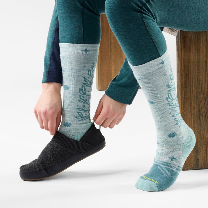 Smartwool Women's Ski Full Cushion Ice Blossom OTC Socks