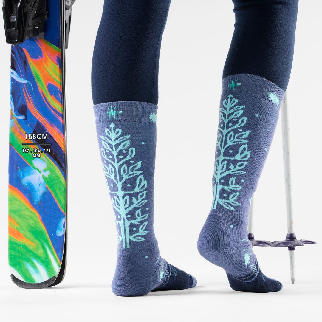 Smartwool Women's Ski Full Cushion Ice Blossom OTC Socks