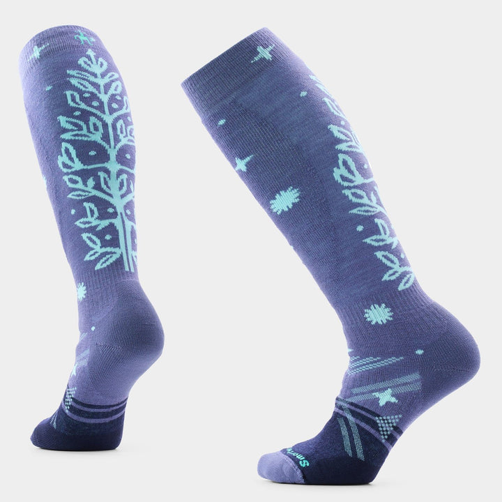 Smartwool Women's Ski Full Cushion Ice Blossom OTC Socks