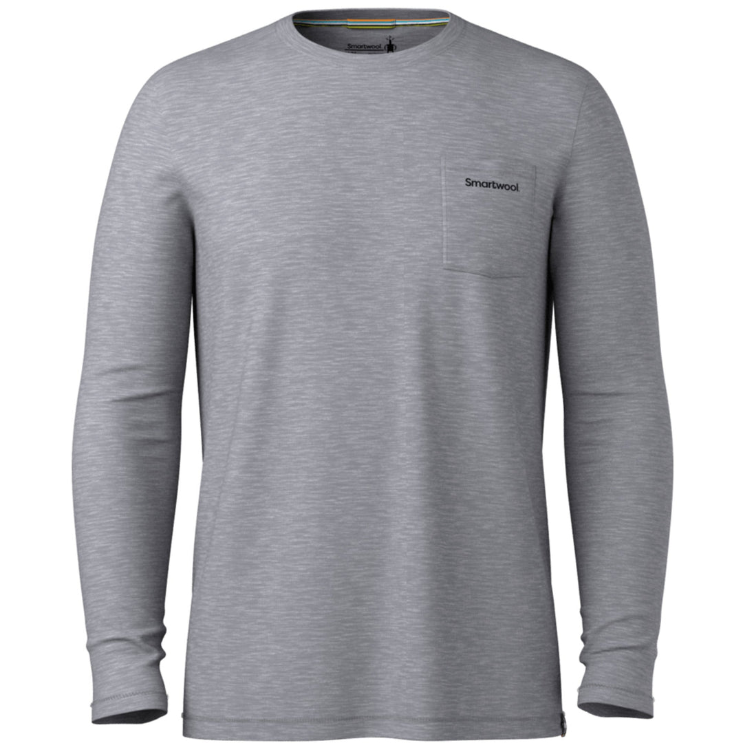Smartwool Men's Hemp Blend Go Far Bear Long Sleeve Graphic Tee