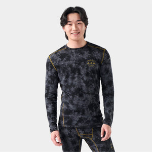 Black Tie Dye-Honey Gold