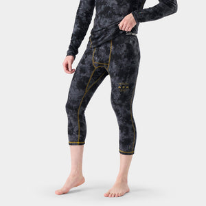 Black Tie Dye-Honey Gold