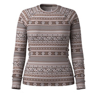Mocha Fair Isle Fun