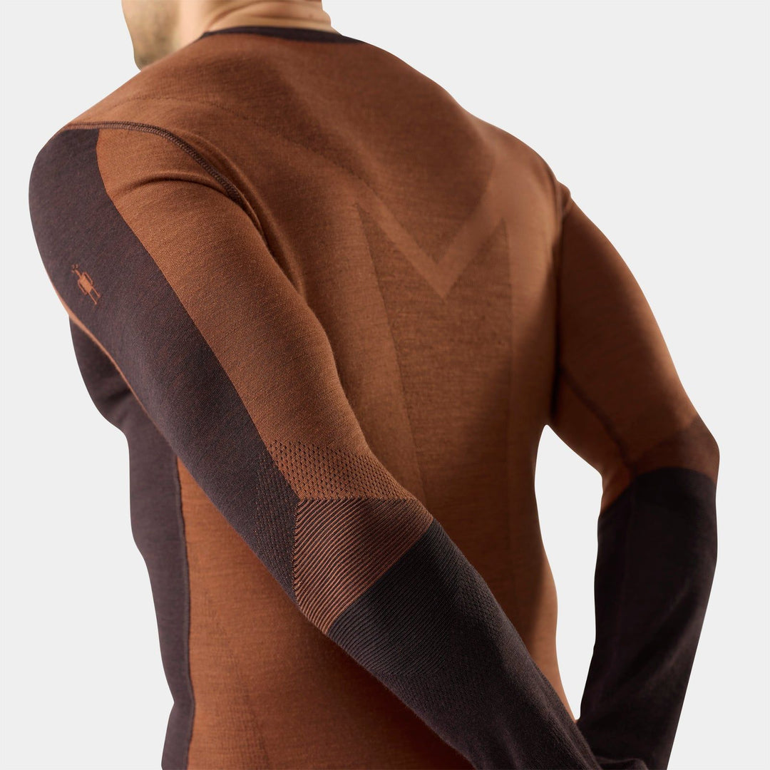 Smartwool Men's Intraknit Thermal Merino Base Layer Colorblock Crew