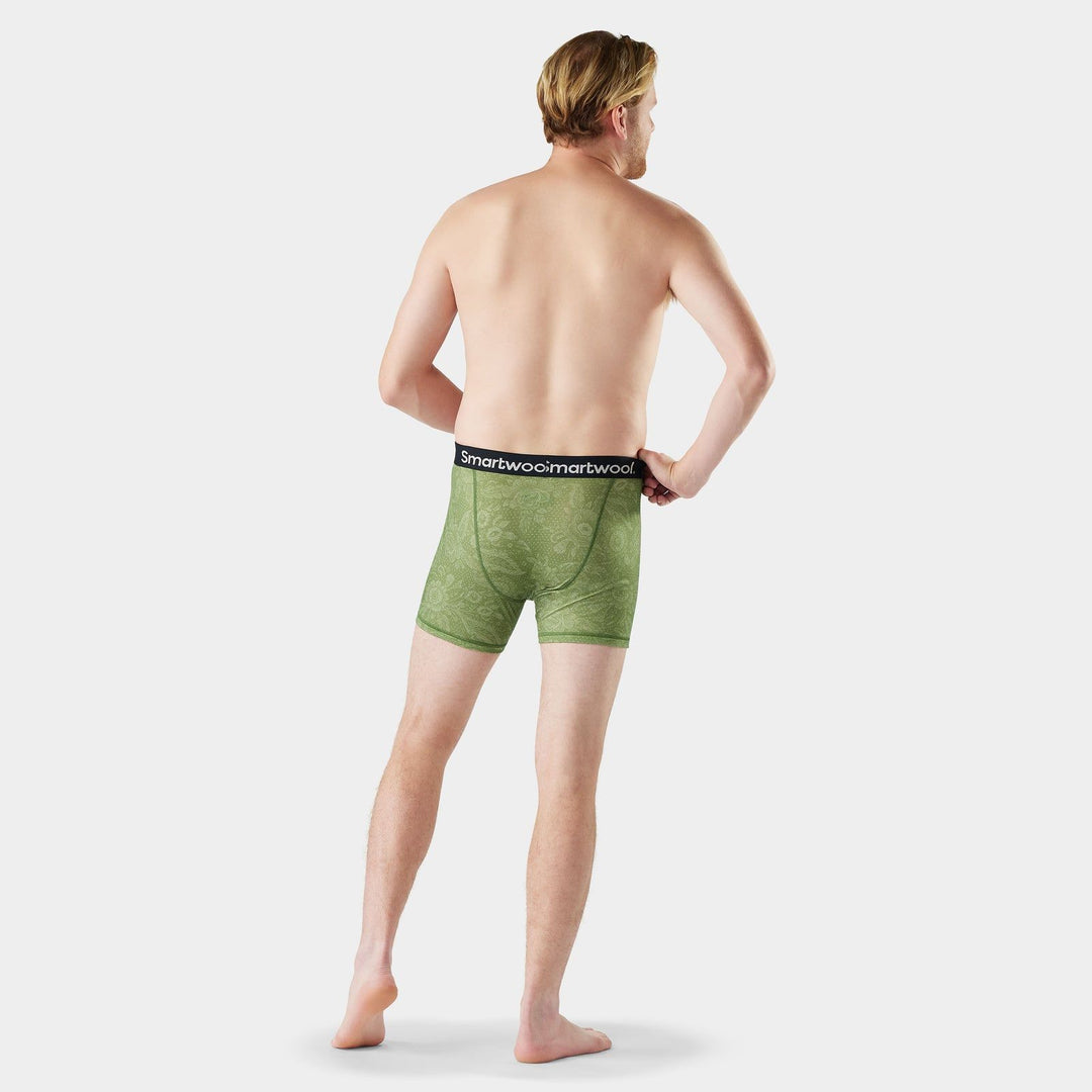 Smartwool Men's Merino Print Boxer Brief Boxed