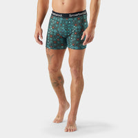 Dusty Teal Geo Floral