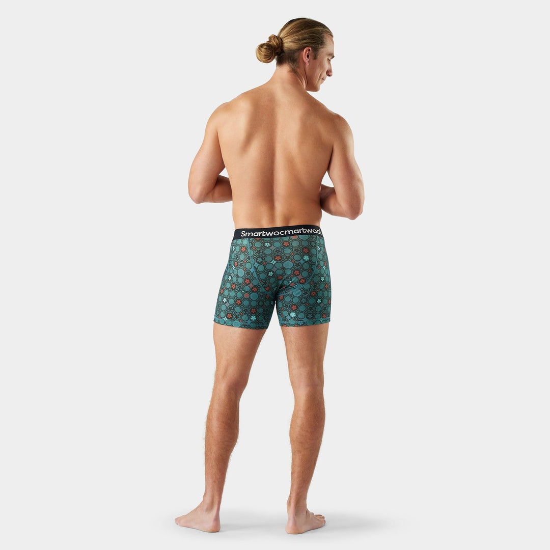 Smartwool Men's Merino Print Boxer Brief Boxed