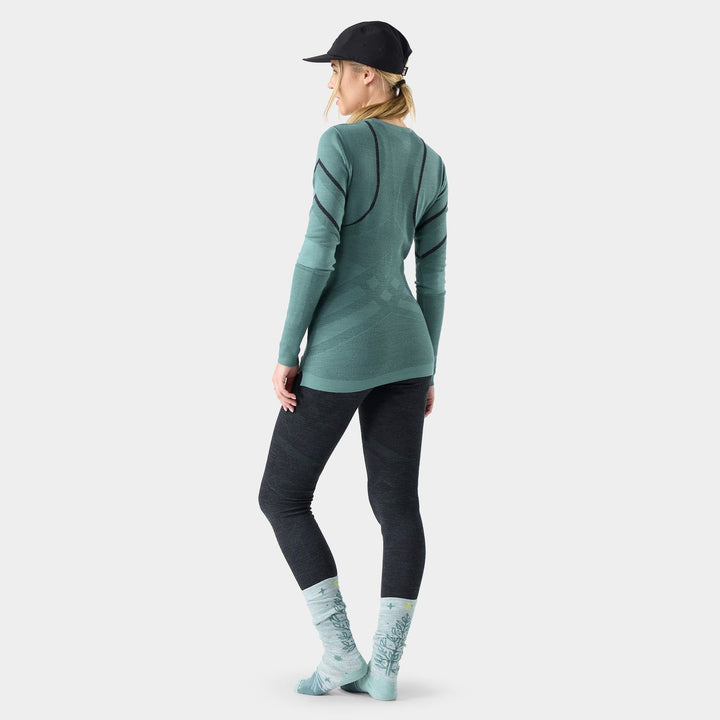 Smartwool Women's Intraknit Thermal Merino Base Layer Crew