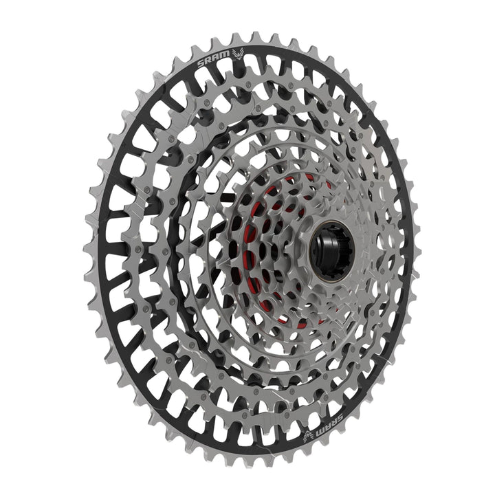 SRAM XX Eagle T-Type XS-1297 Cassette - 12-Speed 10-52t For XD Driver Silver/BLK