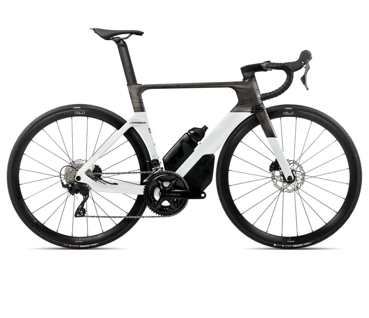 Orbea ORCA AERO M30LTD 2026 Golden White (Gloss) - Carbon Raw (Matt)