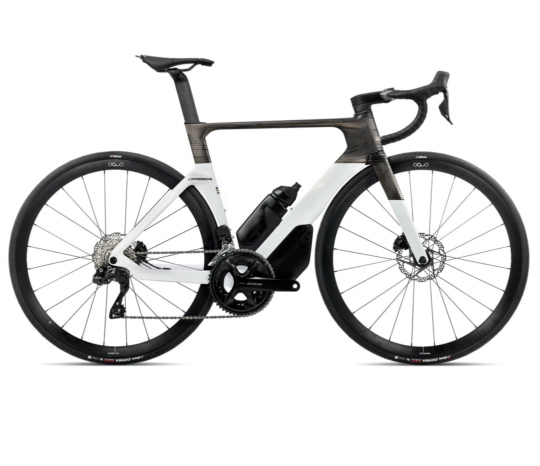 Orbea ORCA AERO M30iLTD 2026 Golden White (Gloss) - Carbon Raw (Matt)