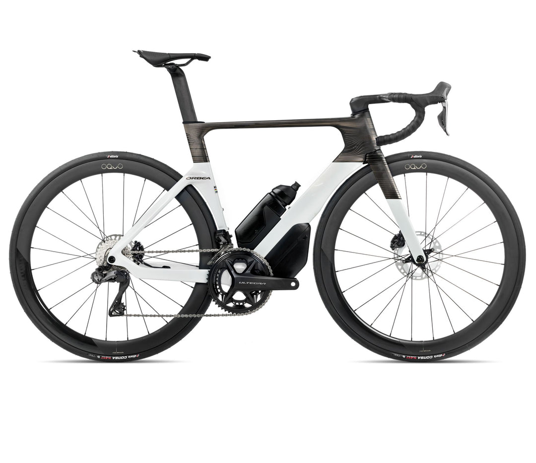 Orbea ORCA AERO M20iLTD Golden White (Gloss) - Carbon Raw (Matt)