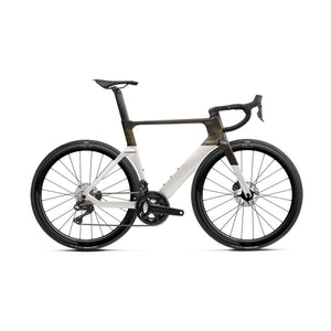Golden White (Gloss) - Carbon Raw (Matt)