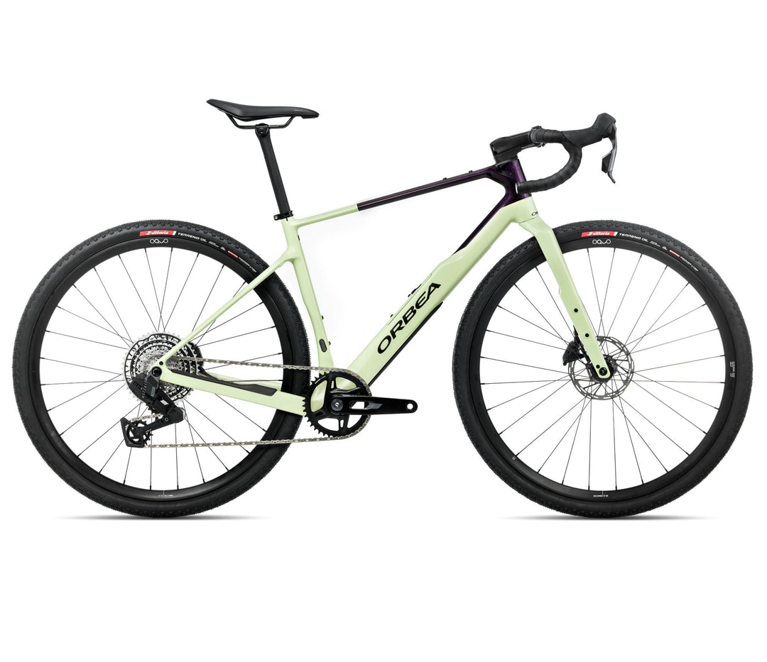 Orbea TERRA M31eTEAM 1X Acid Gum - Fantasy Purple Carbon View (Gloss)