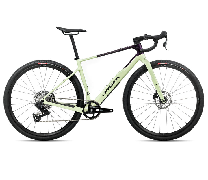 Orbea TERRA M31eTEAM 1X Acid Gum - Fantasy Purple Carbon View (Gloss)