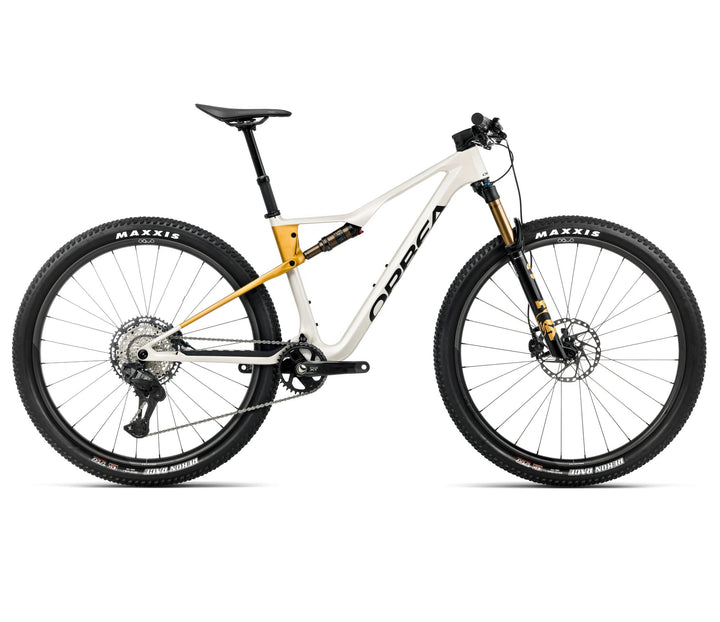 Orbea OIZ M10 Ivory White (Gloss) - Bumblebee Yellow (Matt)