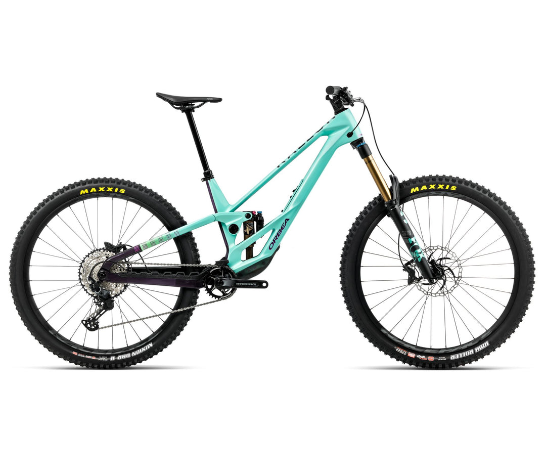 Orbea RALLON E10 Aloha Green - Fantasy Purple Carbon View (Gloss)