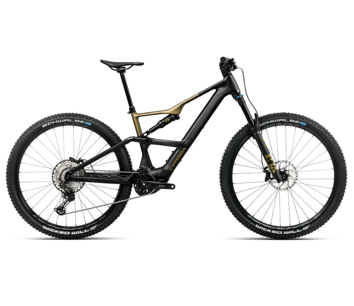 Orbea RISE SL H10 20mph Diamond Black - Splash Olive Green (Matt)