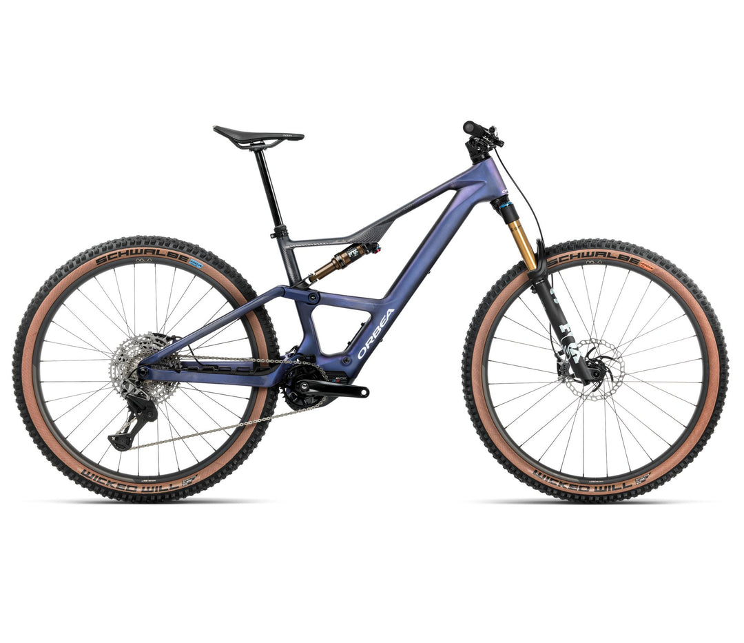 Orbea RISE SL M-LTD 630W 20mph Tanzanite Carbon View - Carbon Raw (Matt)