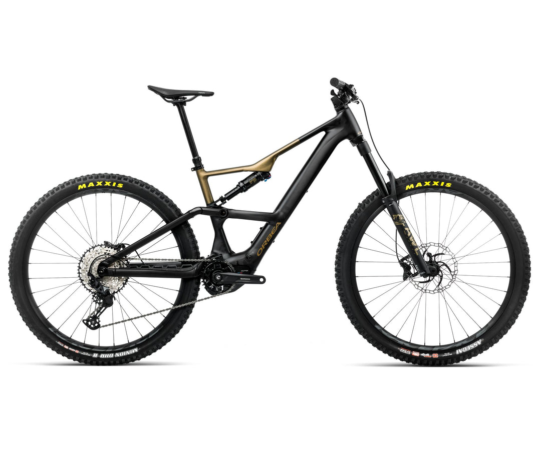 Orbea RISE LT H20 20mph Diamond Black - Splash Olive Green (Matt)