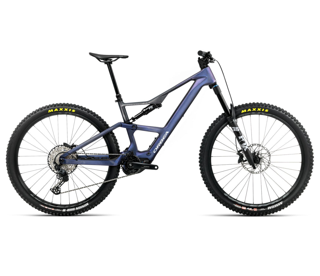 Orbea RISE LT M20 420W 20mph 2026 Tanzanite Carbon View - Carbon Raw (Matt)