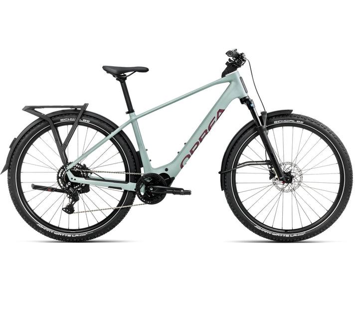 Orbea KEMEN ADV 30 20mph Blue Stone (Matt) - Brugundy (Gloss)