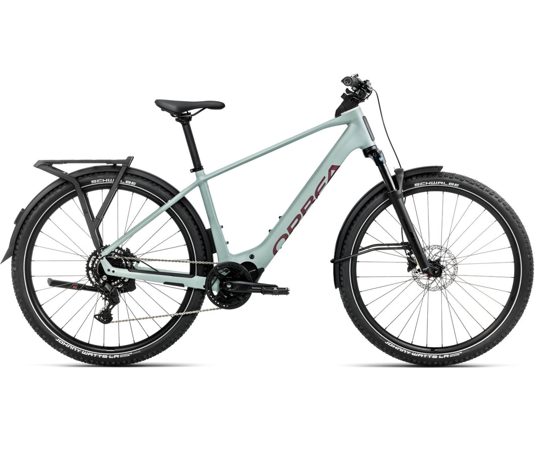Orbea KEMEN ADV 30 28mph Blue Stone (Matt) - Brugundy (Gloss)