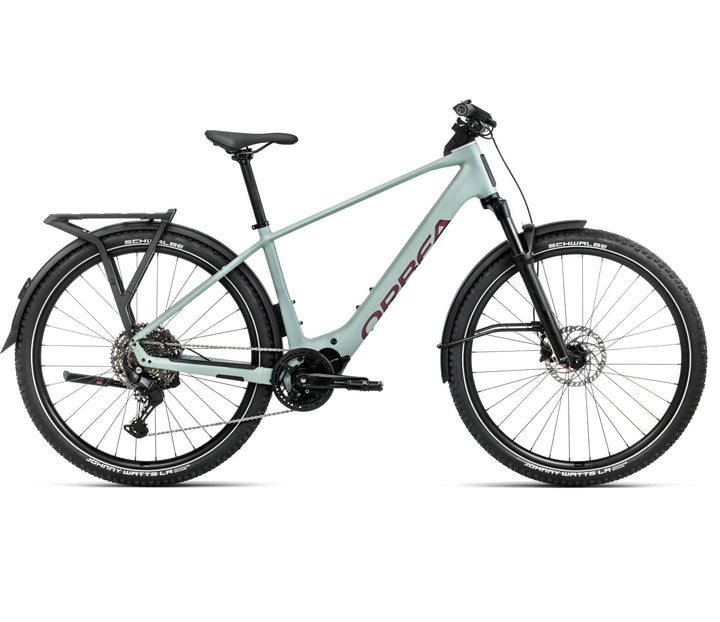 Orbea KEMEN ADV 20 20mph Blue Stone (Matt) - Brugundy (Gloss)