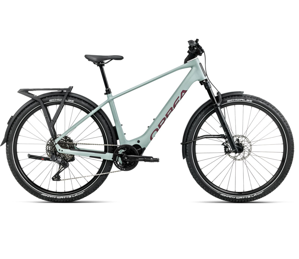 Orbea KEMEN ADV 10 20mph Blue Stone (Matt) - Brugundy (Gloss)
