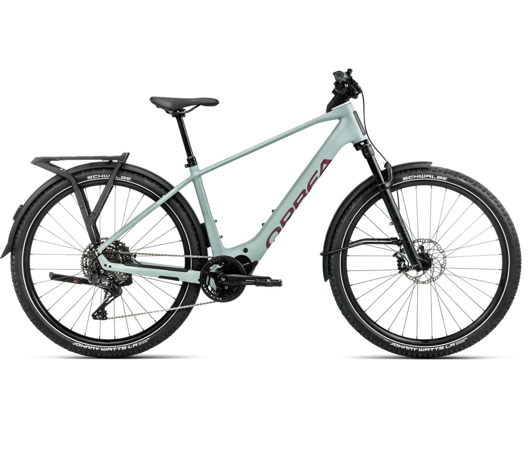 Orbea KEMEN ADV 10 28mph 2026 Blue Stone (Matt) - Brugundy (Gloss)