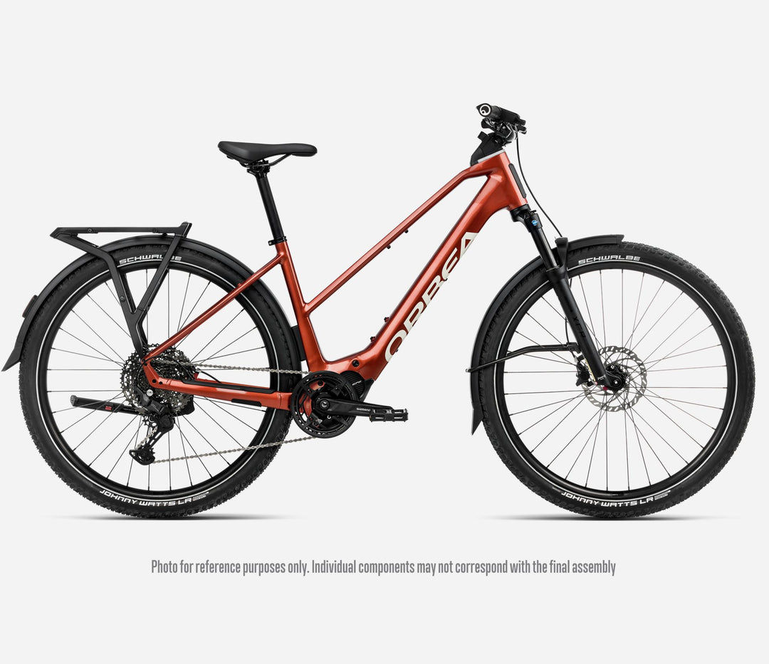 Orbea KEMEN ADV 20 MID 28mph Mars Red - Ivory White (Gloss)