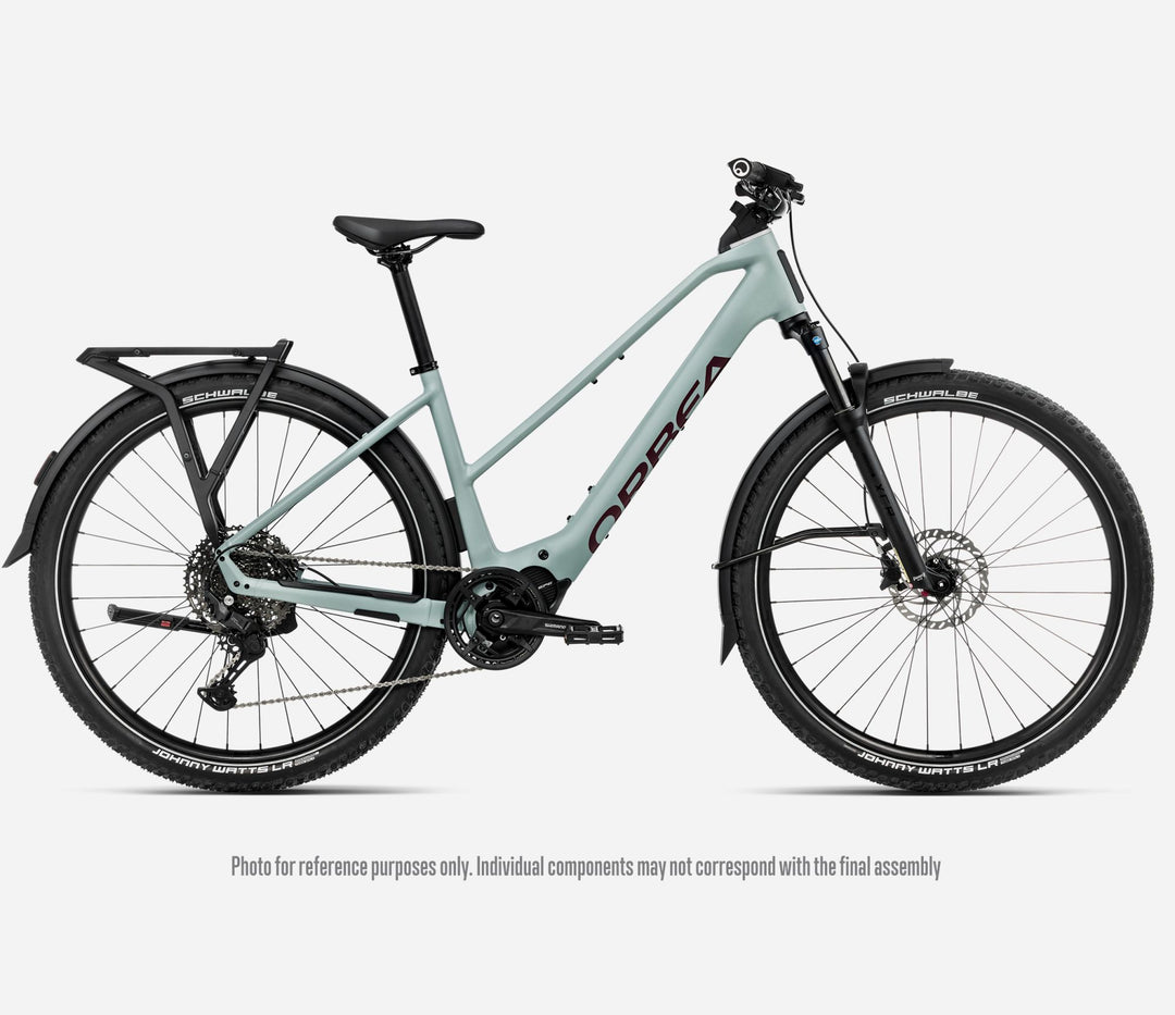 Orbea KEMEN ADV 20 MID 20mph Blue Stone (Matt) - Brugundy (Gloss)