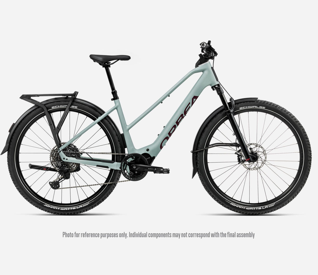 Orbea KEMEN ADV 10 MID 20mph Blue Stone (Matt) - Brugundy (Gloss)