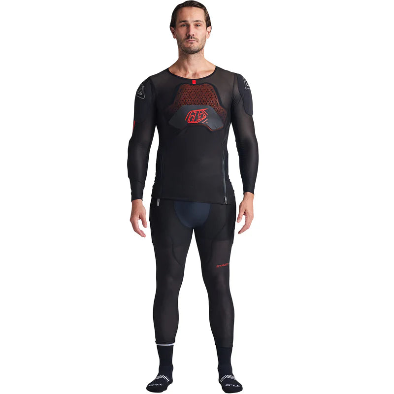 Troy Lee Designs Stage Ghost D3O LS Baselayer - Solid