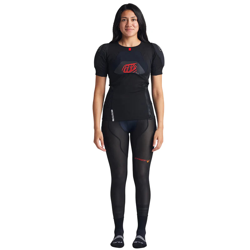 Troy Lee Designs Stage Ghost D3O SS Baselayer - Solid