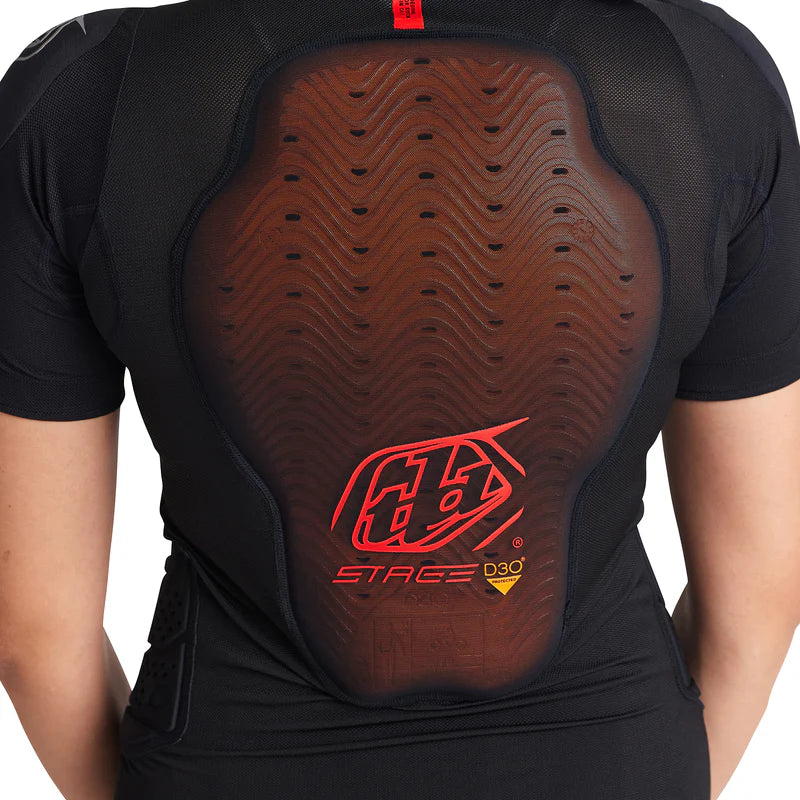 Troy Lee Designs Stage Ghost D3O SS Baselayer - Solid