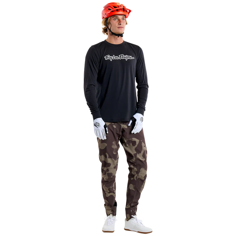 Troy Lee Designs Skyline Long Sleeve Ride Tee - Signature