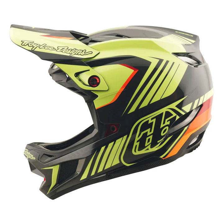 Troy Lee Designs D4 Polyacrylite Helmet - Qualifer