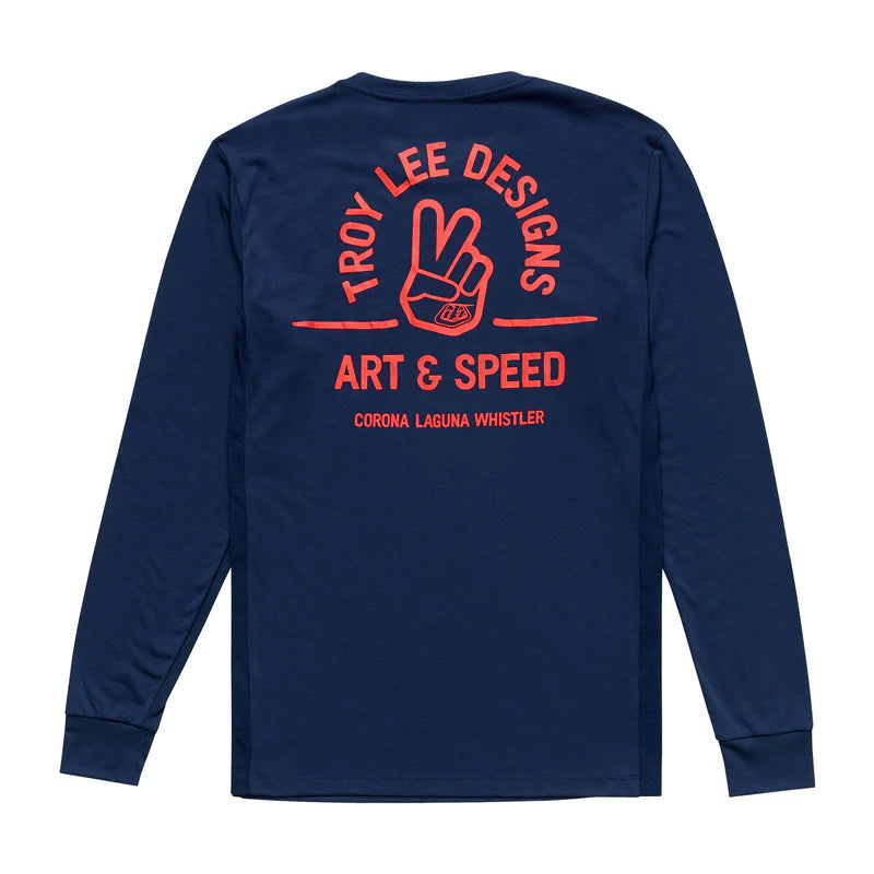 Troy Lee Designs Skyline Long Sleeve Ride Tee - Locals