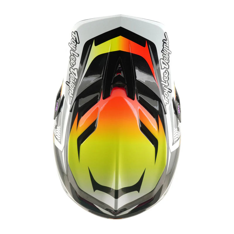 Troy Lee Designs D4 Carbon Helmet w/ MIPS - Lined Up