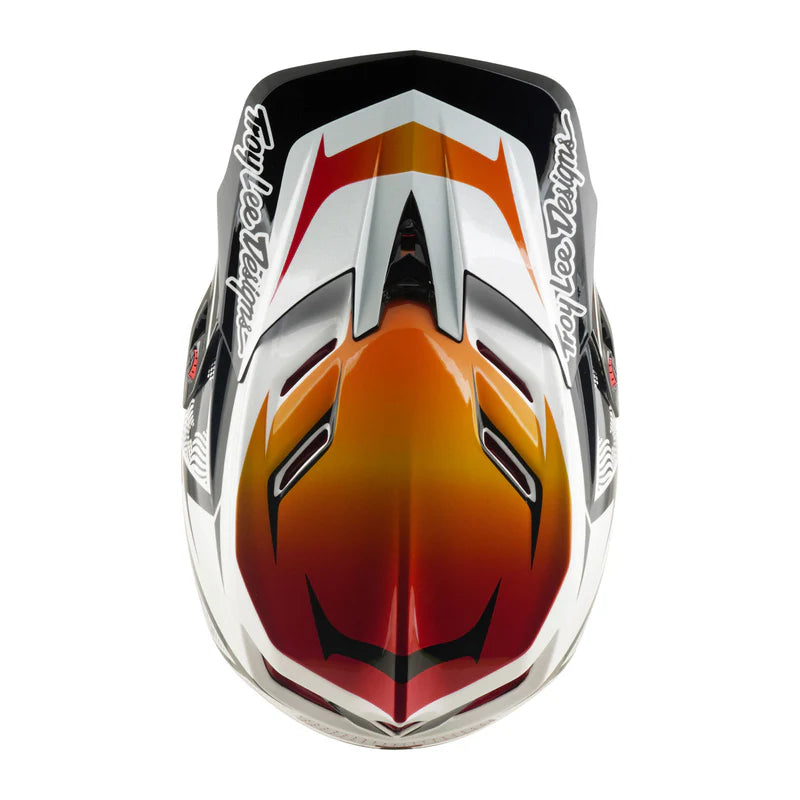 Troy Lee Designs D4 Composite Helmet w/ MIPS - Lined Up