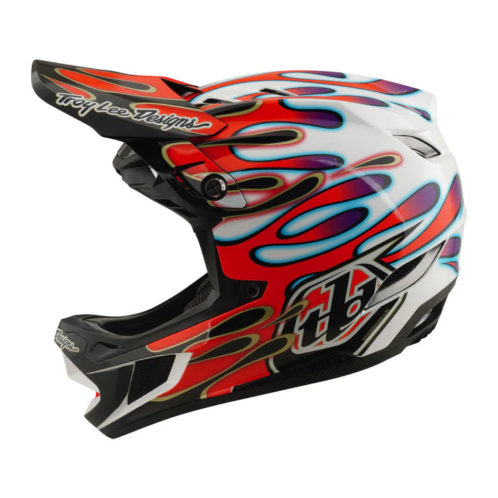Troy Lee Designs D4 Composite Helmet w/ MIPS - Overspray