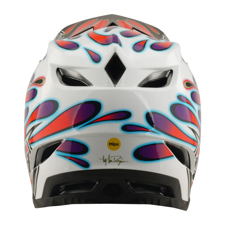 Troy Lee Designs D4 Composite Helmet w/ MIPS - Overspray