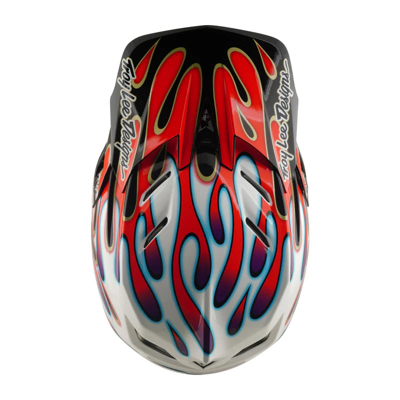 Troy Lee Designs D4 Composite Helmet w/ MIPS - Overspray