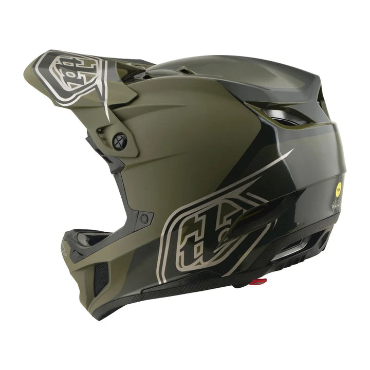 Troy Lee Designs D4 Polyacrylite Helmet w/MIPS Shadow - Beetle
