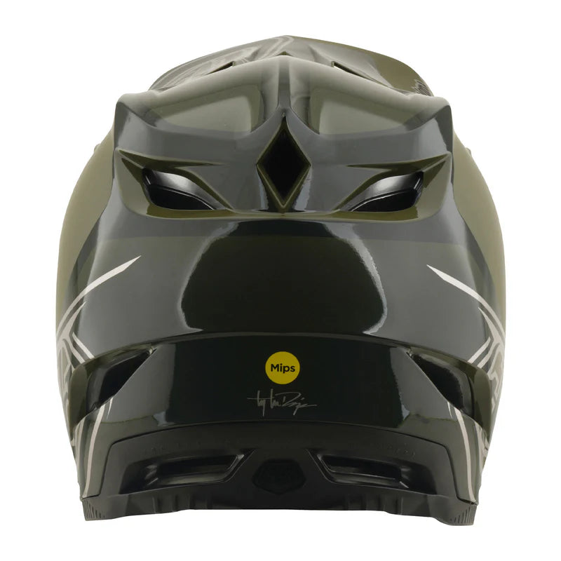 Troy Lee Designs D4 Polyacrylite Helmet w/MIPS Shadow - Beetle