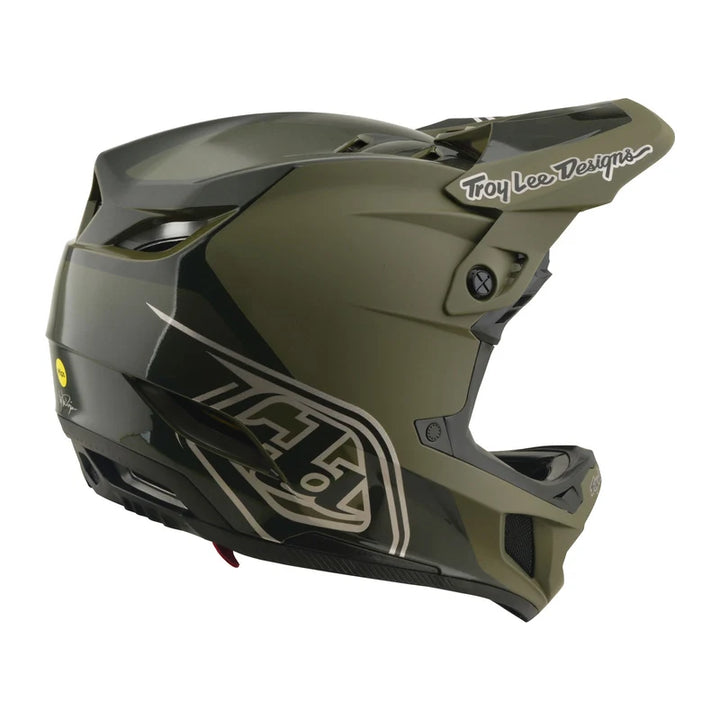 Troy Lee Designs D4 Polyacrylite Helmet w/MIPS Shadow - Beetle