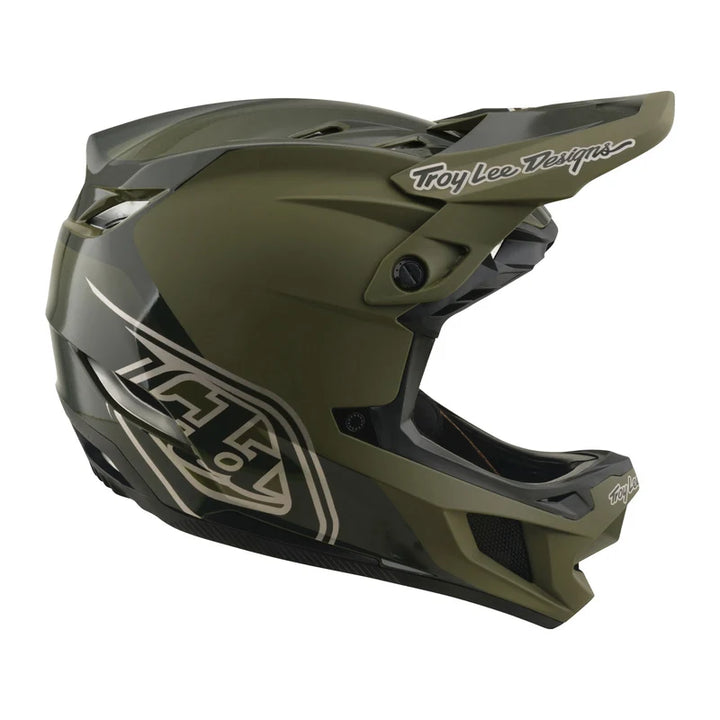 Troy Lee Designs D4 Polyacrylite Helmet w/MIPS Shadow - Beetle