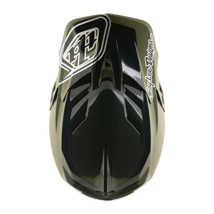 Troy Lee Designs D4 Polyacrylite Helmet w/MIPS Shadow - Beetle
