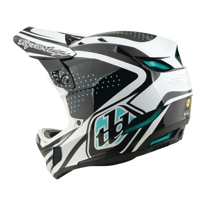 Troy Lee Designs D4 Polyacrylite Helmet w/ MIPS - The Line